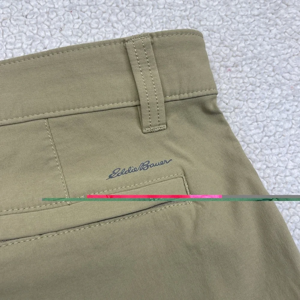 Eddie Bauer Shorts Mens 30 Khaki Travex Horizon Guide Hiking Travel Chino 9